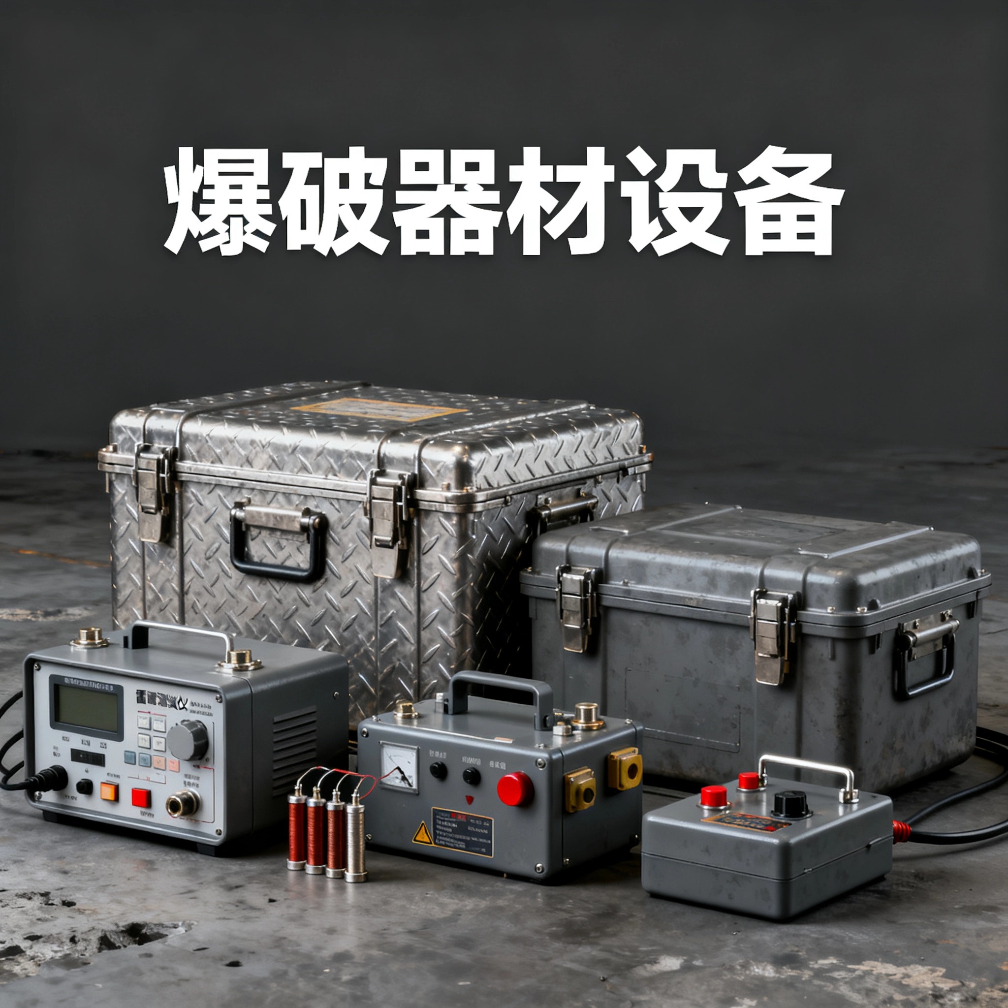 来凤爆破工程师的“兵器库”：常用器材一册通